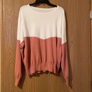 SHEIN Colorblock Sweater